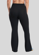 Tummy Control High Waisted Thermal Flare Leggings