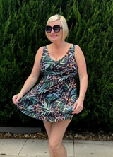 Waterfall Swimsuit in Fresh Tropical