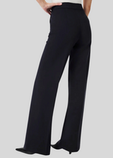 Tummy Control Ponte Wide Leg Pant