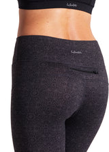 Yoga Pants Printed Crop