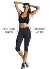 Yoga Pants Printed Crop