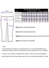 Yoga Pants Printed Crop