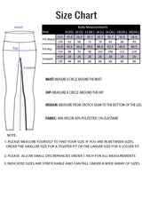 Full Length High Waisted leggings Fine Stripe Brushed