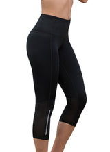 Yoga Pants Antimicrobial Crop