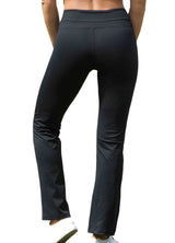 Sustainable Flare High Waisted Leggings Slim Fit