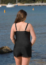 Panelled Tankini Top