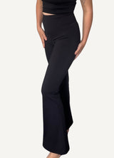 Tummy Control High Waisted Thermal Flare Leggings