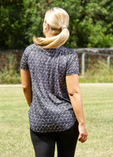 Black Spot Burnout SS Tee-2957