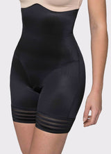 Shaping High Waist Short-0#color_black