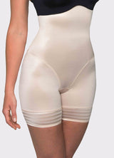 Shaping High Waist Short-2879#color_nude