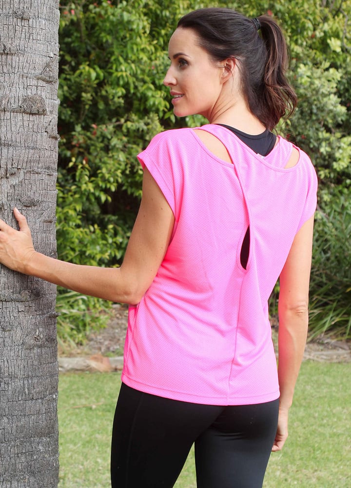 Cross Back Tee-0